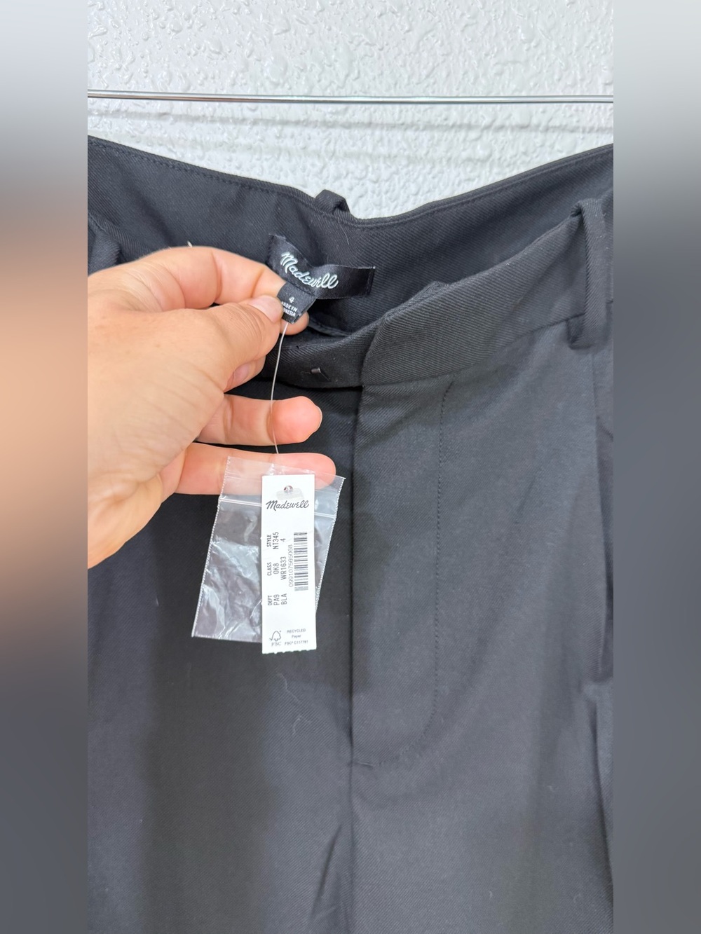 Madewell The Harlow Superwide-Leg Trouser Size 4 NWT - Picture 3 of 11
